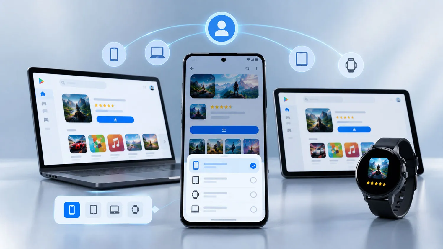 Google Play Nedir ve Nasıl Kullanılır? 4 google playde birden fazla cihaz nasil yonetilir