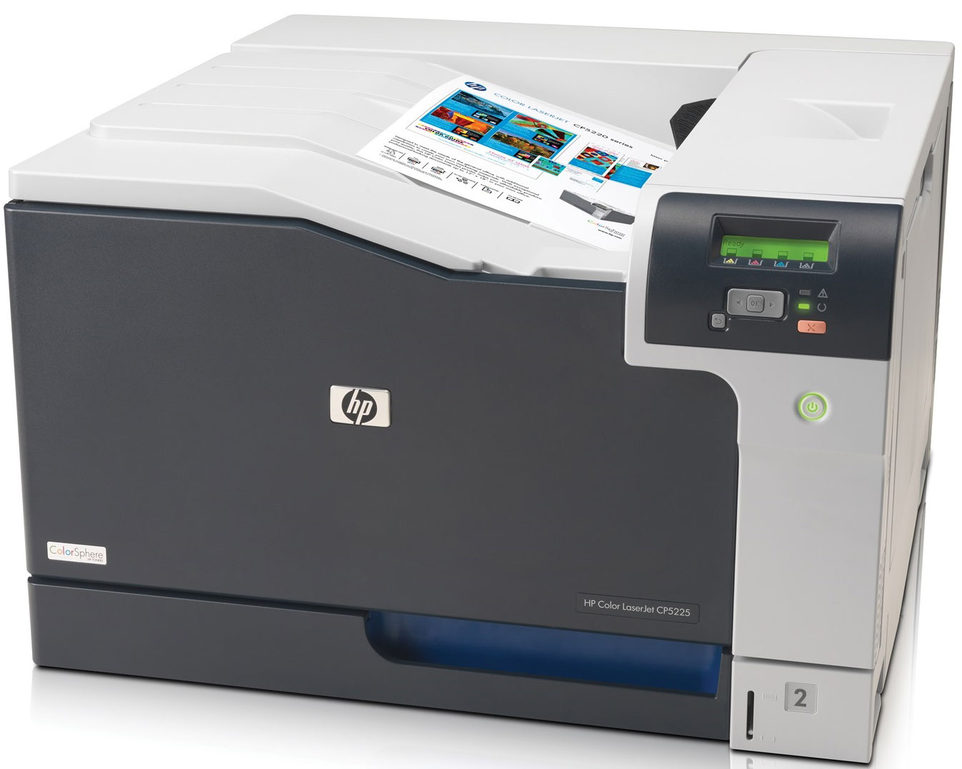 HP Renkli LaserJet Professional CP5225n Yazıcı Driver İndir - Driver İndirmeli