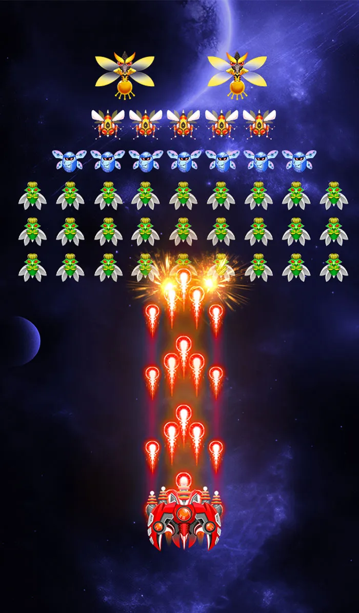 Space shooter - Galaxy attack (Android) önizleme 2
