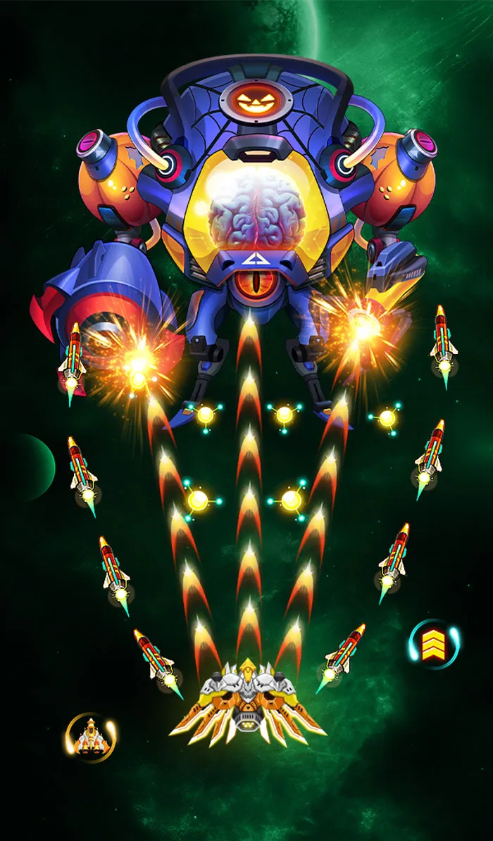 Space shooter - Galaxy attack (Android) önizleme 3