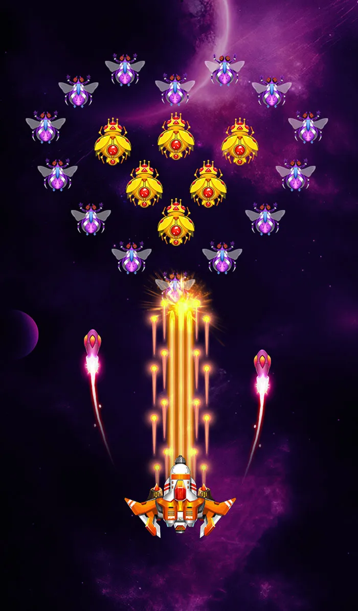 Space shooter - Galaxy attack (Android) önizleme 1