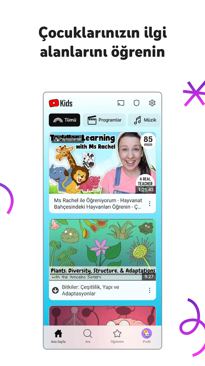 YouTube Kids (Android) önizleme 1